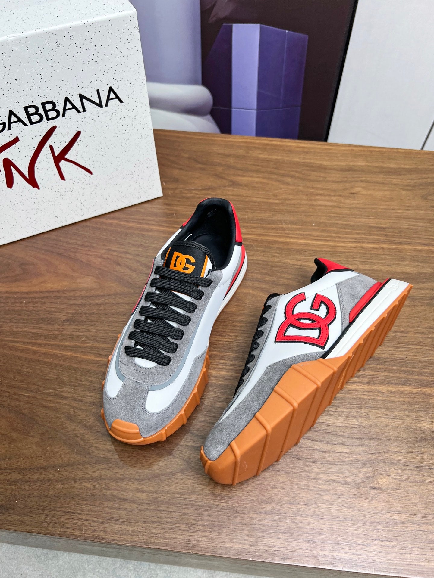 Dolce &Gabbana shoe logo-print sneakers For Men