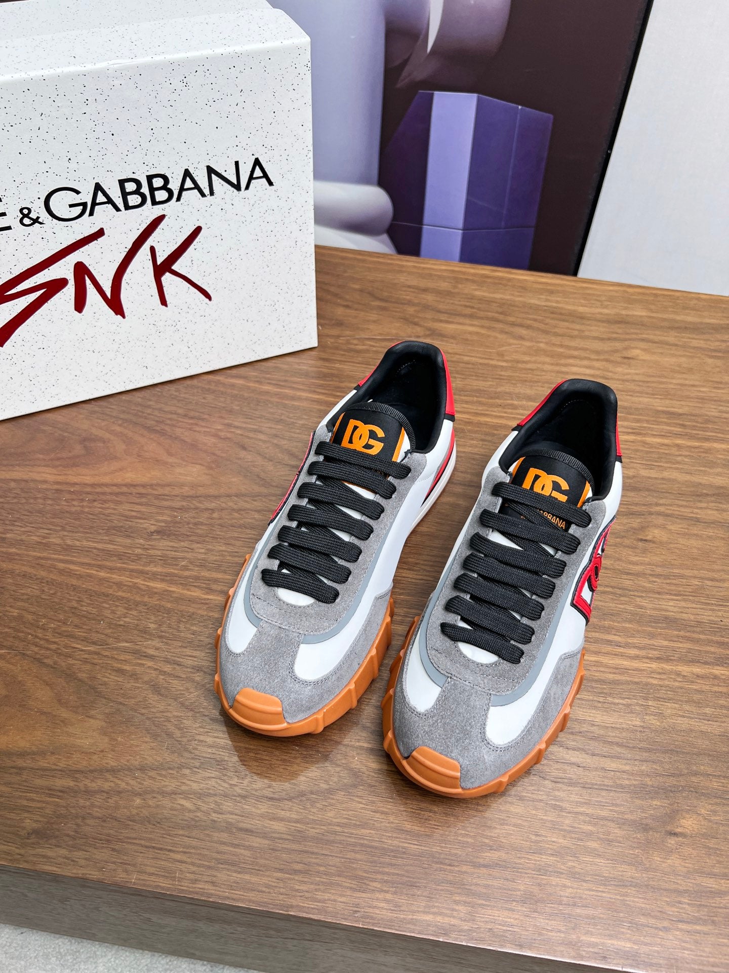 Dolce &Gabbana shoe logo-print sneakers For Men