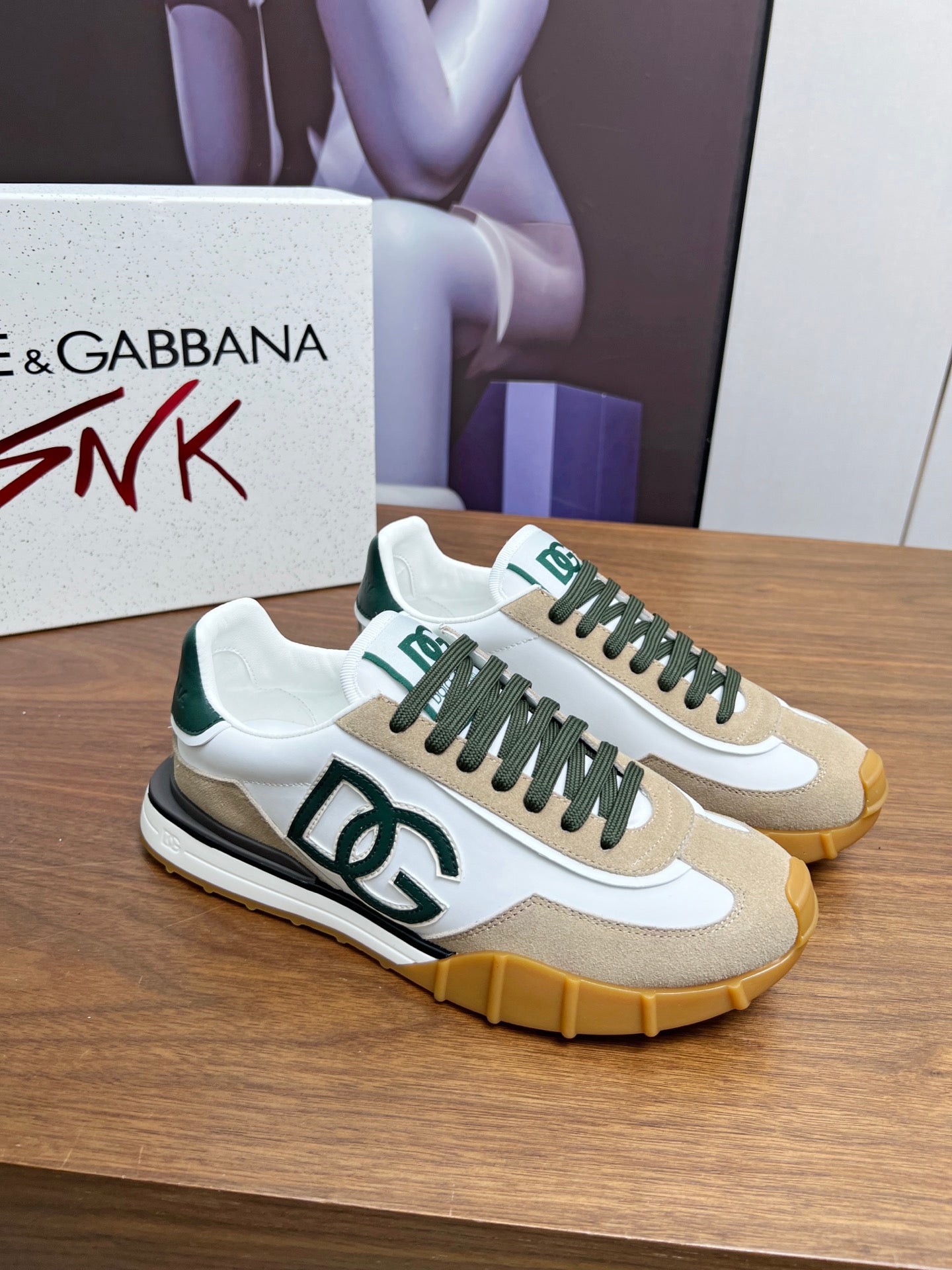 Dolce &Gabbana shoe logo-print sneakers For Men