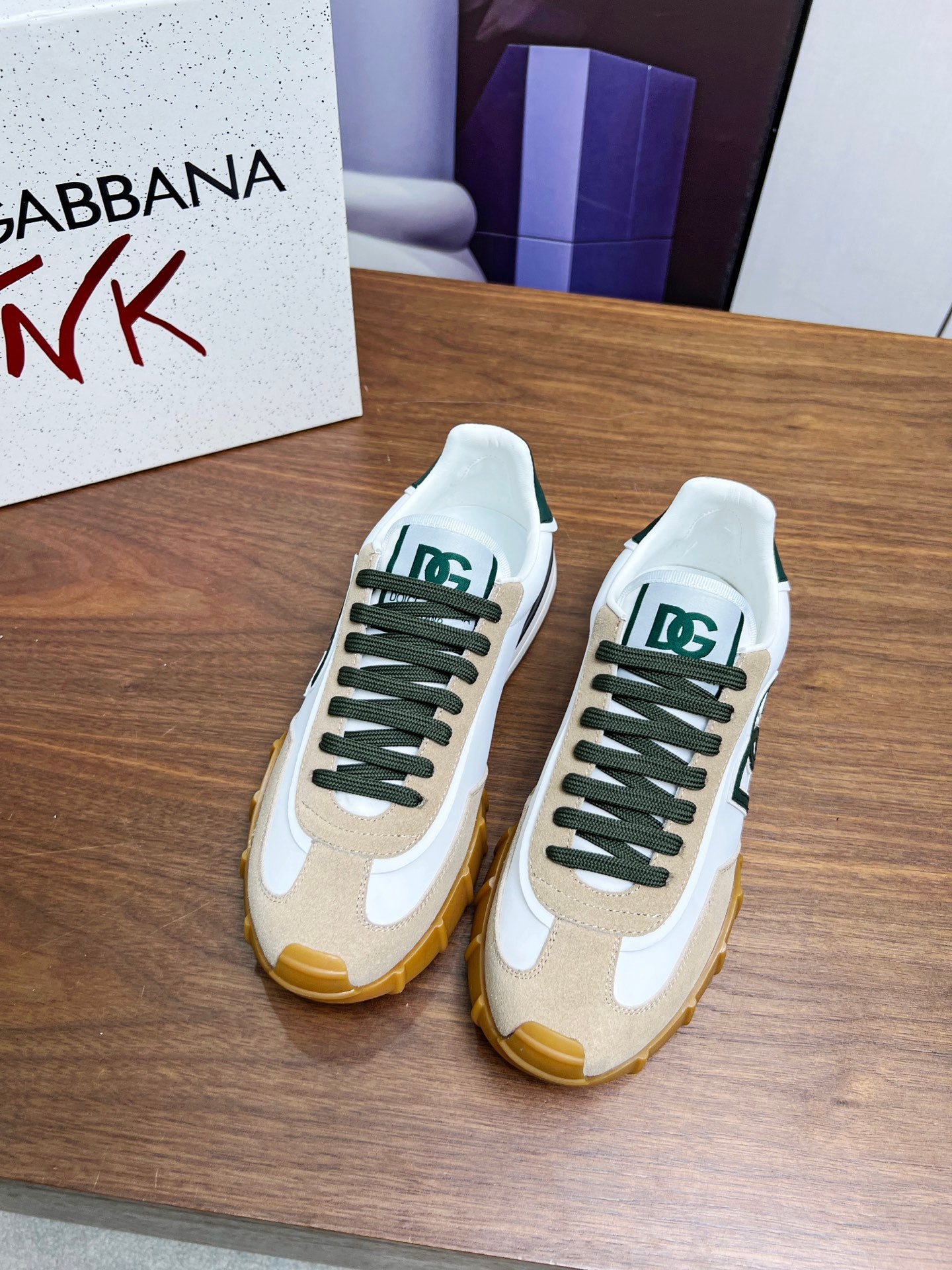Dolce &Gabbana shoe logo-print sneakers For Men