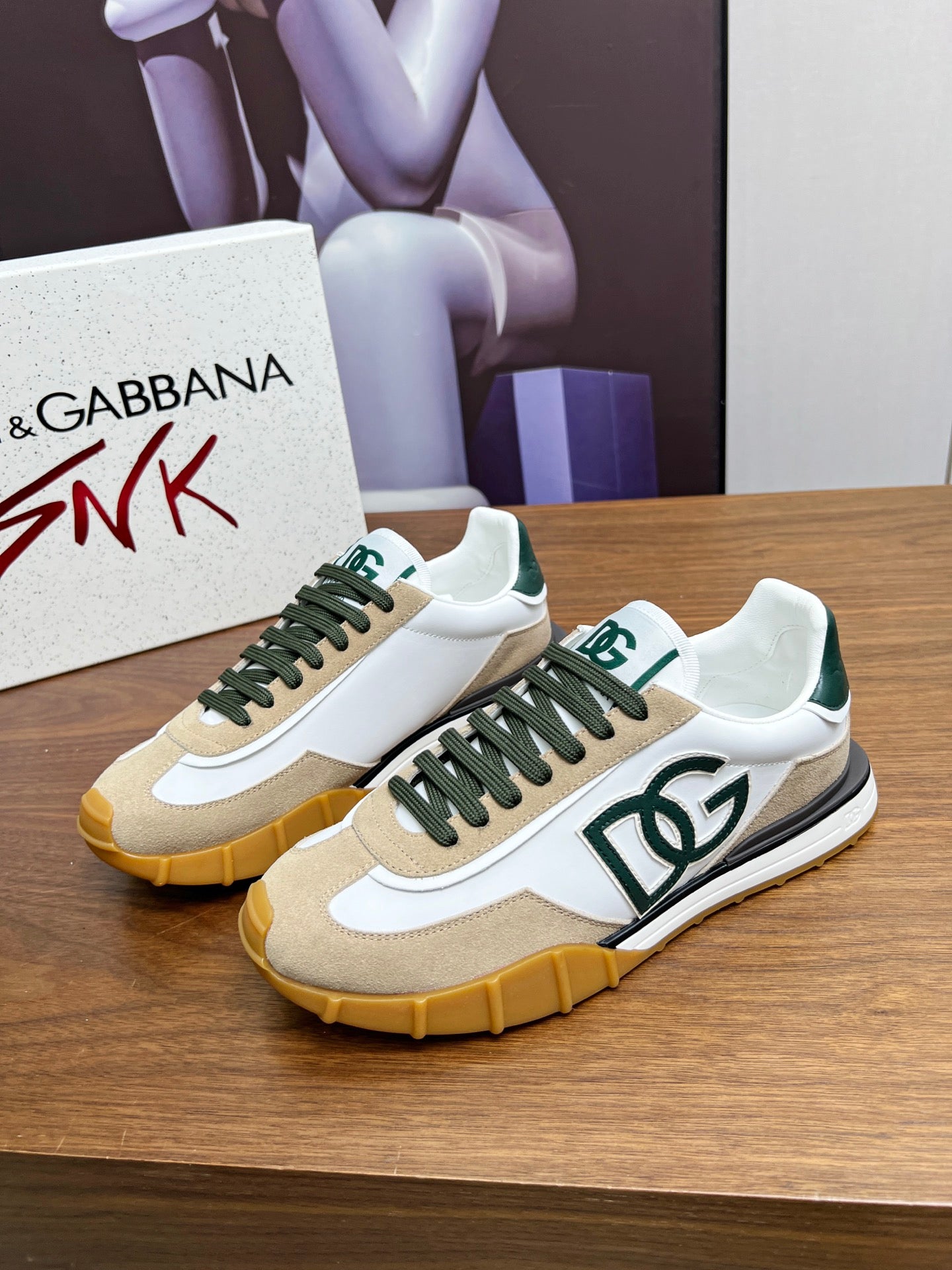 Dolce &Gabbana shoe logo-print sneakers For Men