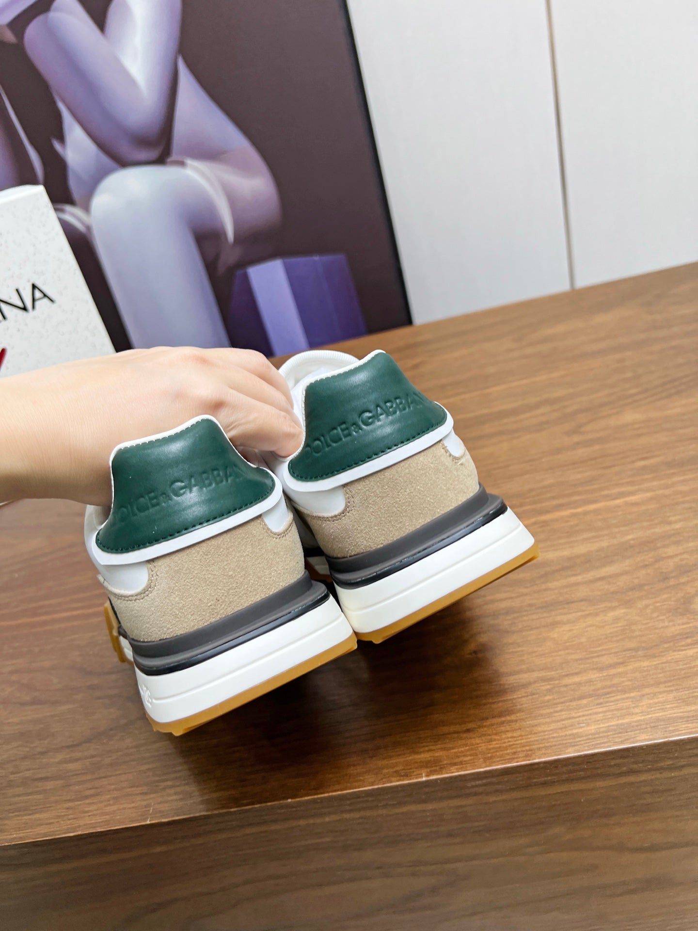 Dolce &Gabbana shoe logo-print sneakers For Men
