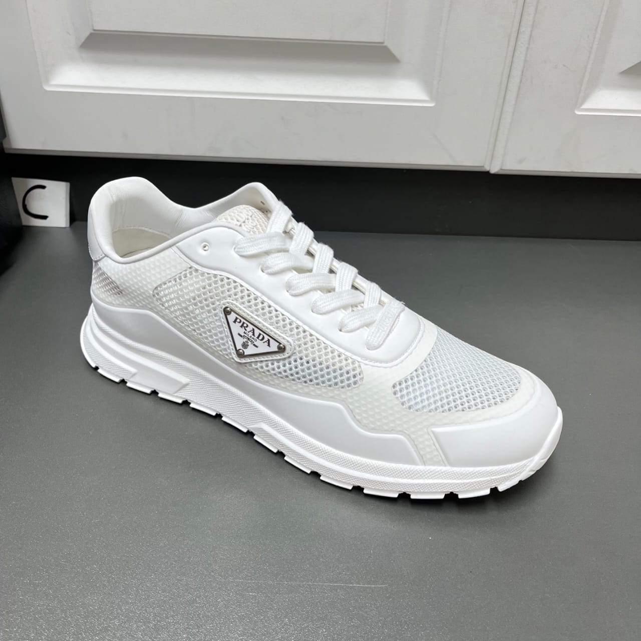 Prada Prax fabric sneakers for men