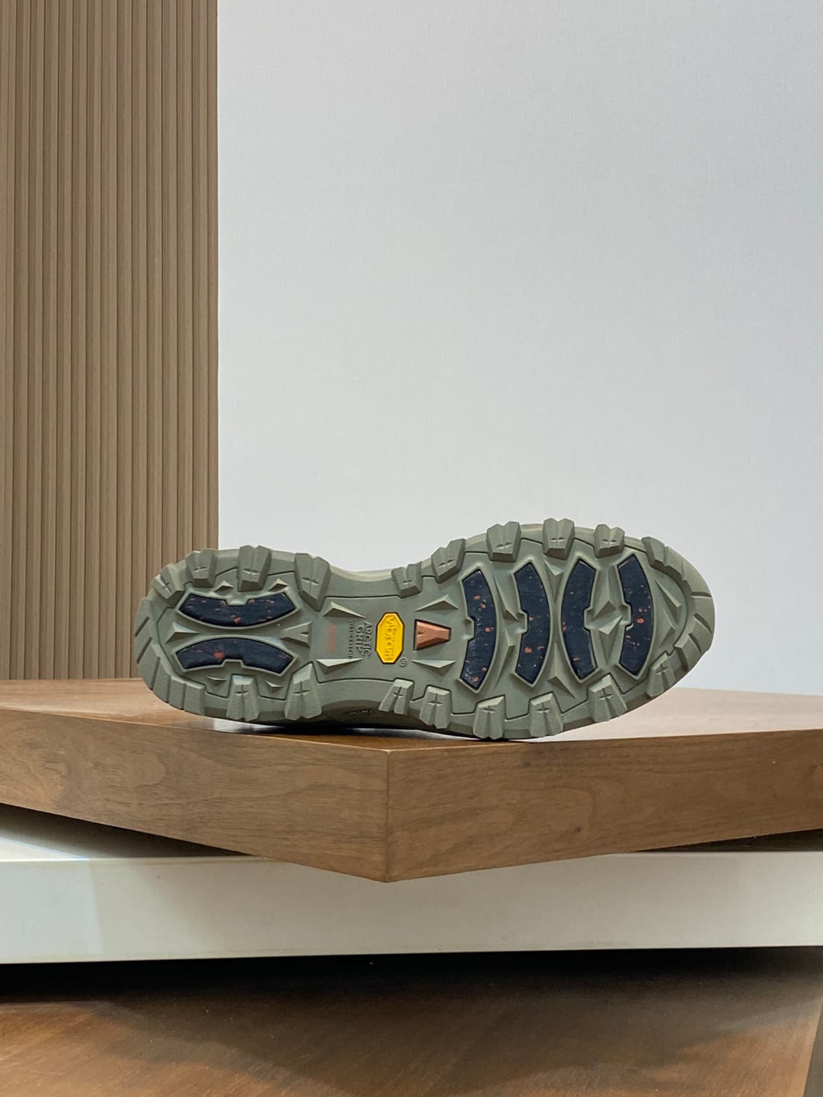 Zegna Grey Leather and Suede Triple Stitch™ Monte Sneakers for Men
