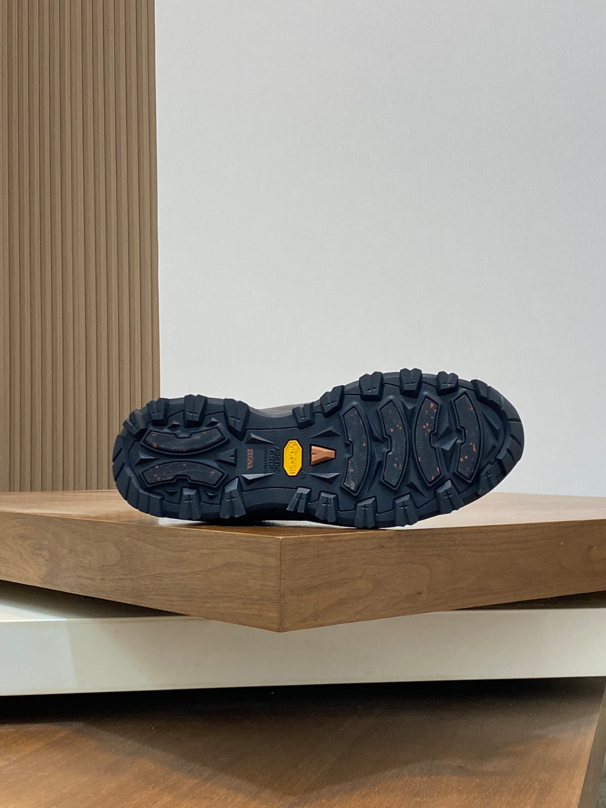 Zegna Black Leather and Suede Triple Stitch™ Monte Sneakers for Men