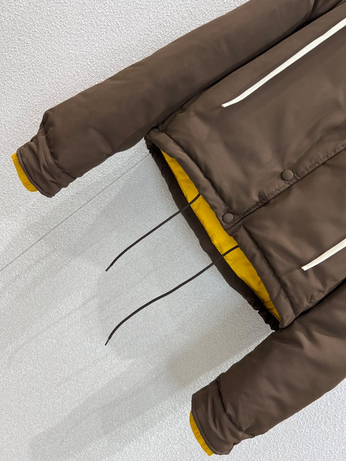 Miu Miu Technical pongé down hoodie jacket for women