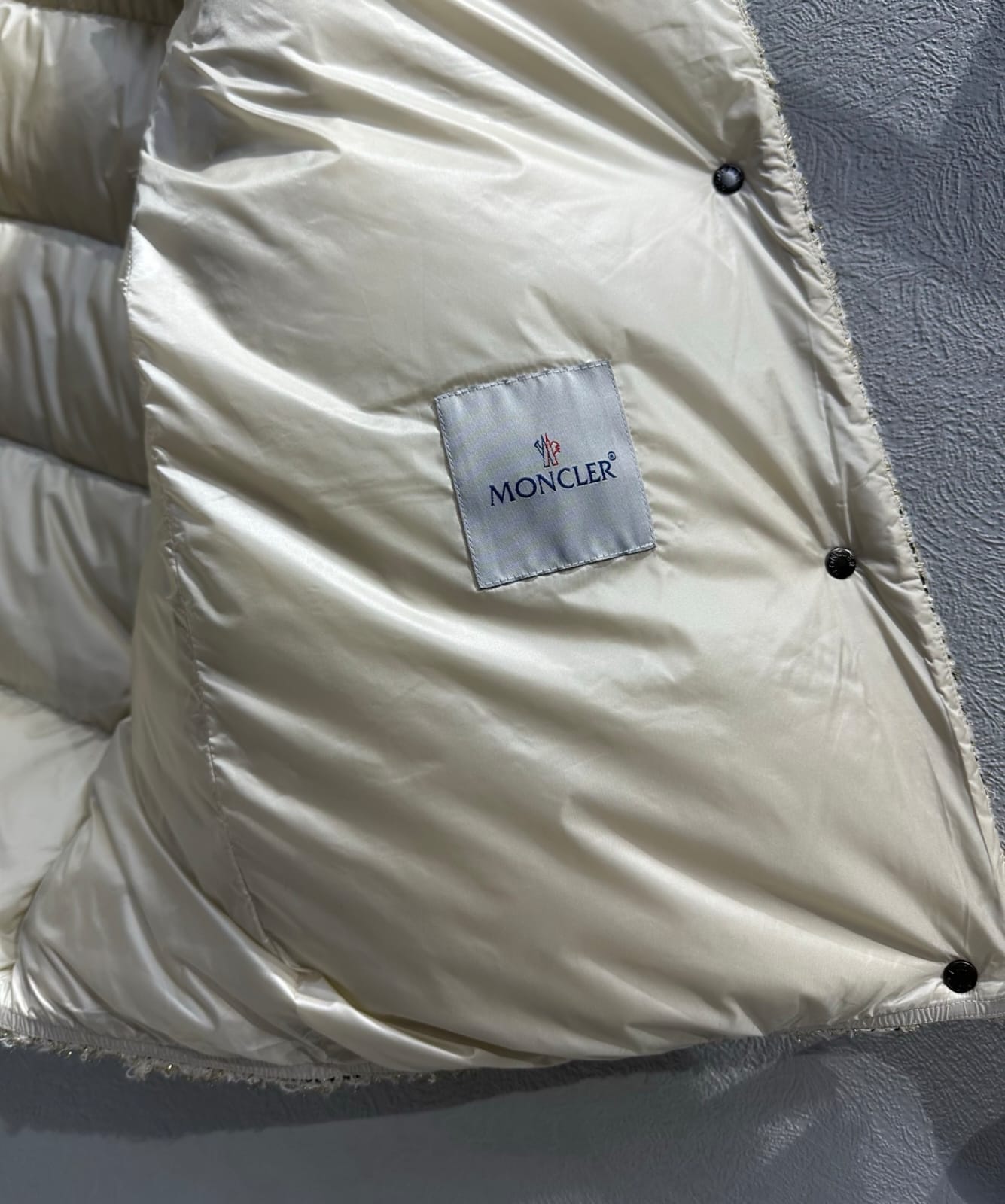 Moncler Cochelle Tweed Short Down Jacket for women