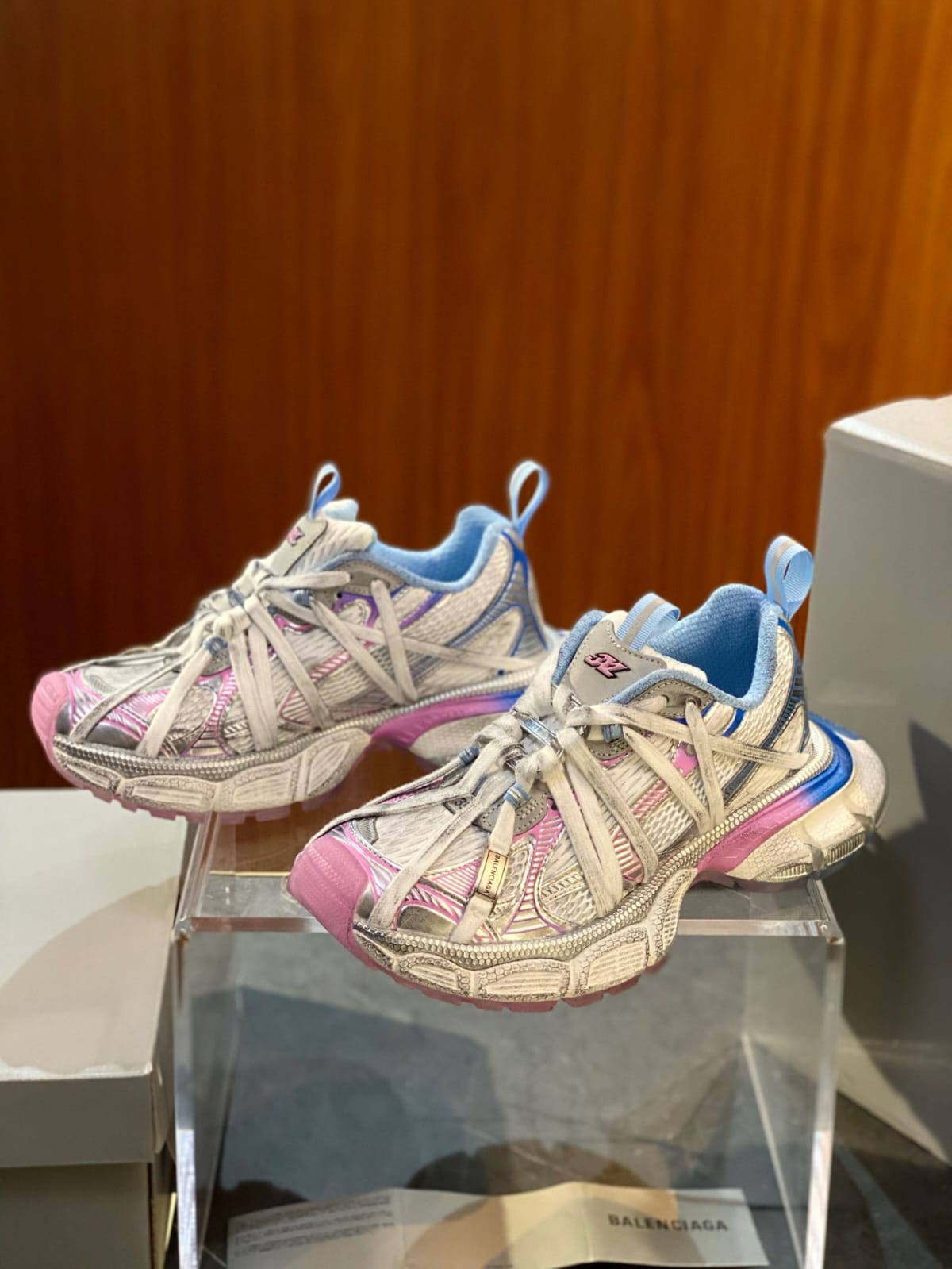 Balenciaga 3xl Extreme Laces B Sneaker for women