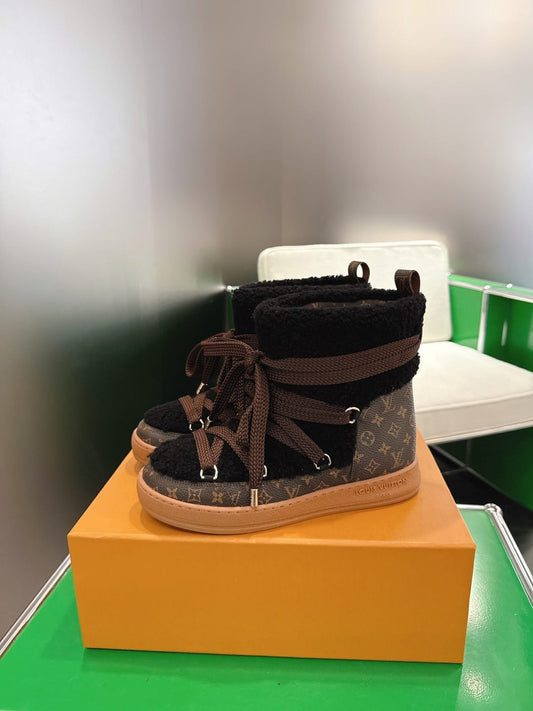 Louis Vuitton LV Cloud Lace-Up Ankle Boot for woman