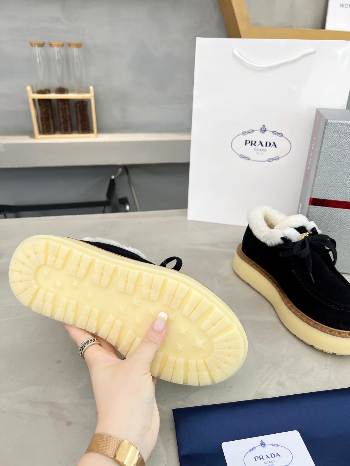 Prada Suede chukka boots for women