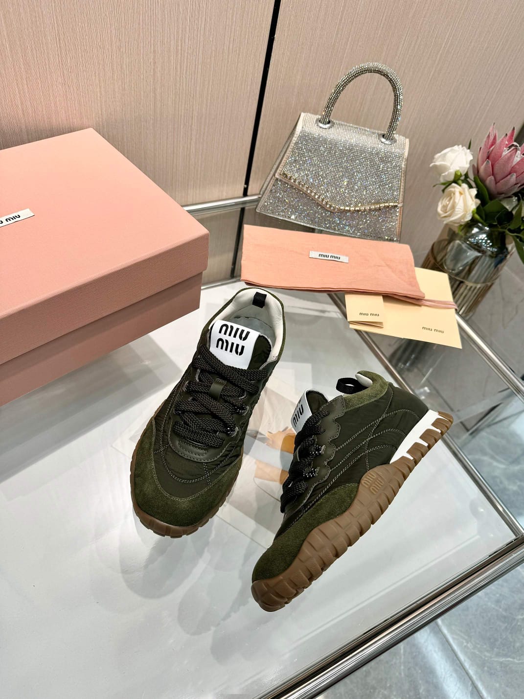 Miu Miu Tyre Sneakers for women