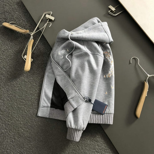 Louis Vuitton Embroidered Signature Hoodie for men