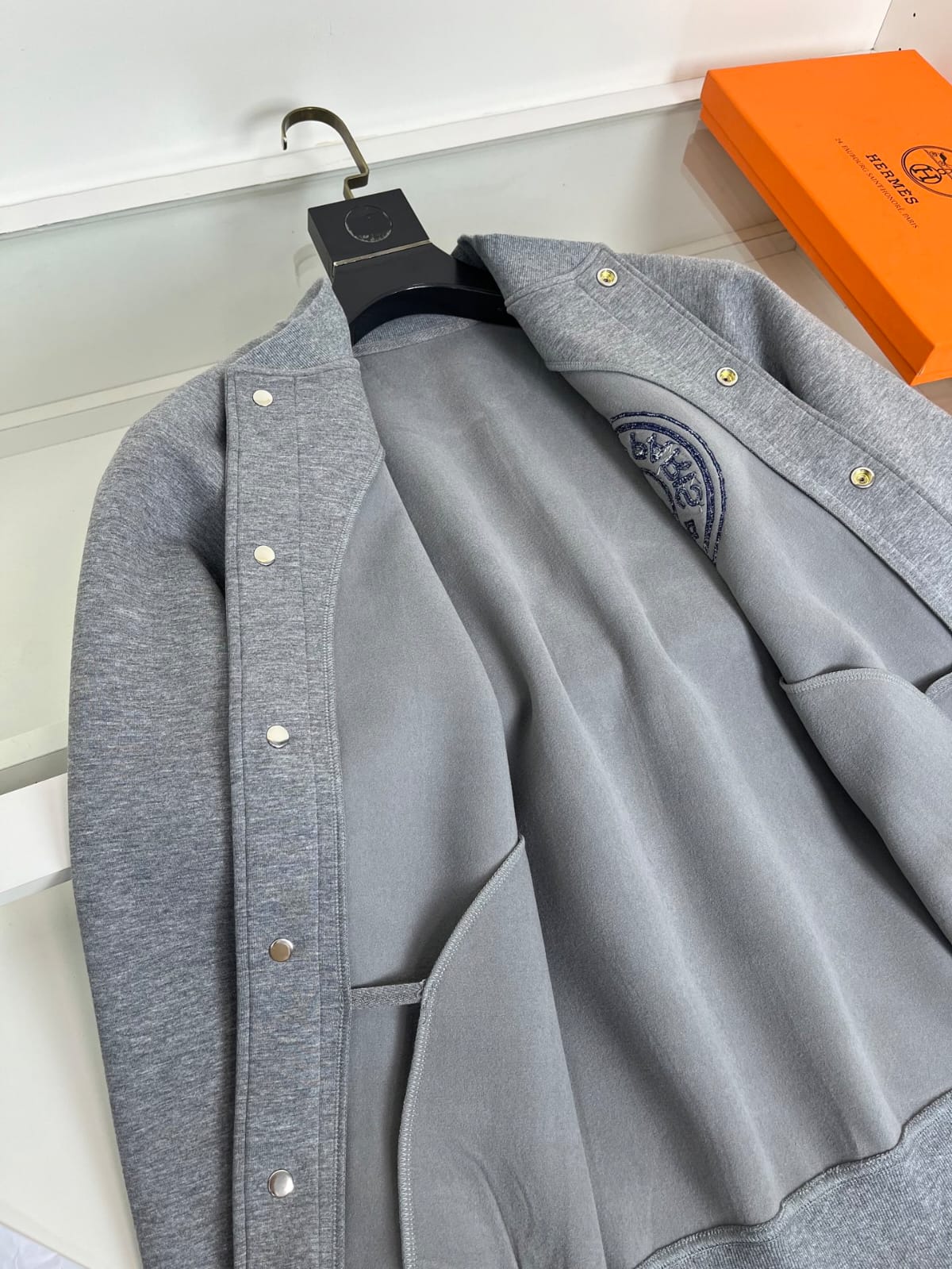 Hermes C.D.S. varsity jacket for men