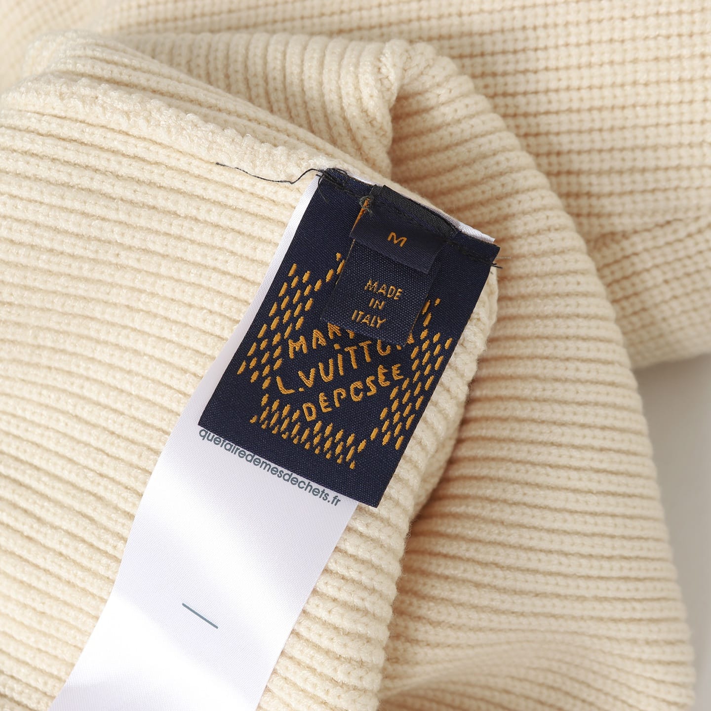 Louis Vuitton Embroidered Signature Cashmere Crewneck for men