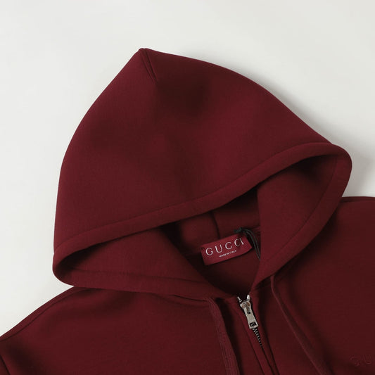 Gucci Double cotton viscose jersey zip jacket for men