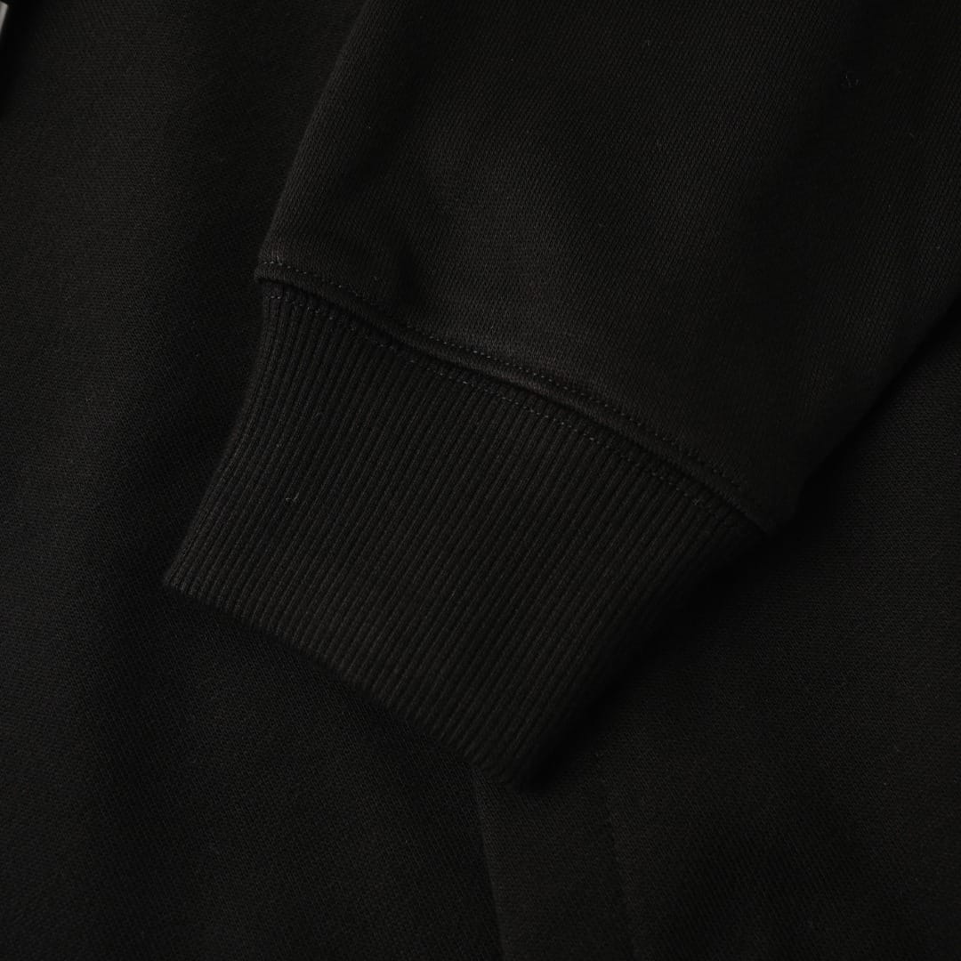 Burberry Check Cursive Logo Cotton Zip Hoodie for men