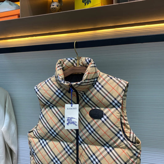 Burberry Check Puffer Gilet for men