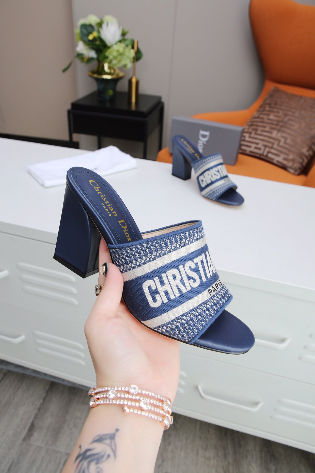 Dway Heeled Slide for Women