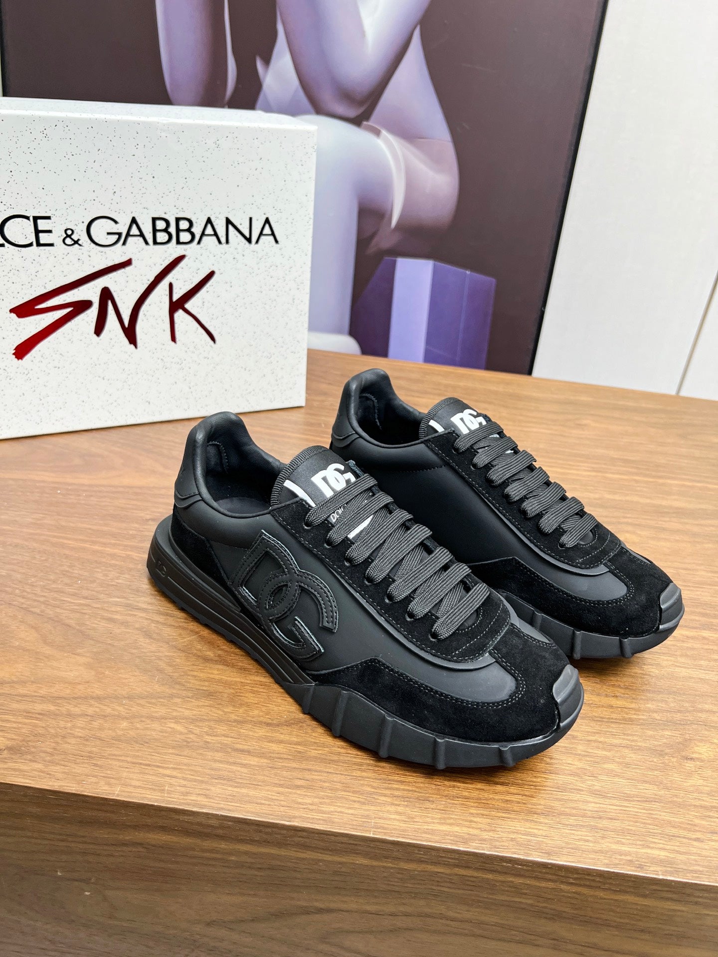 Dolce &Gabbana  shoe logo-print sneakers For Men