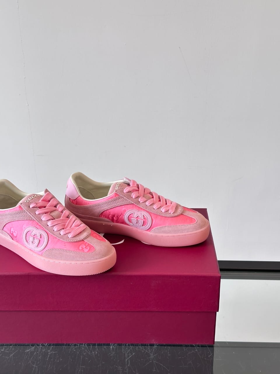 GUCCI Women's G75 sneaker Pink