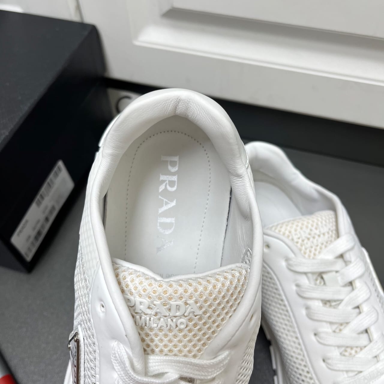 Prada Prax fabric sneakers for men