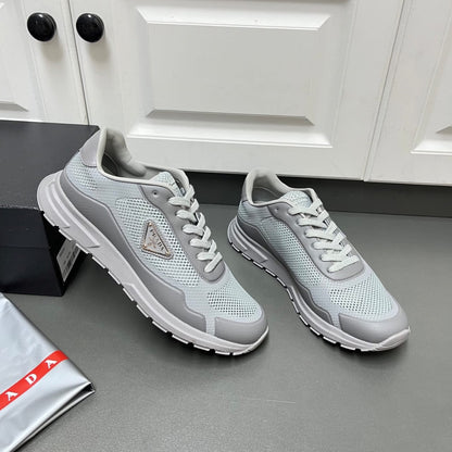 Prada Prax fabric sneakers Greay for men