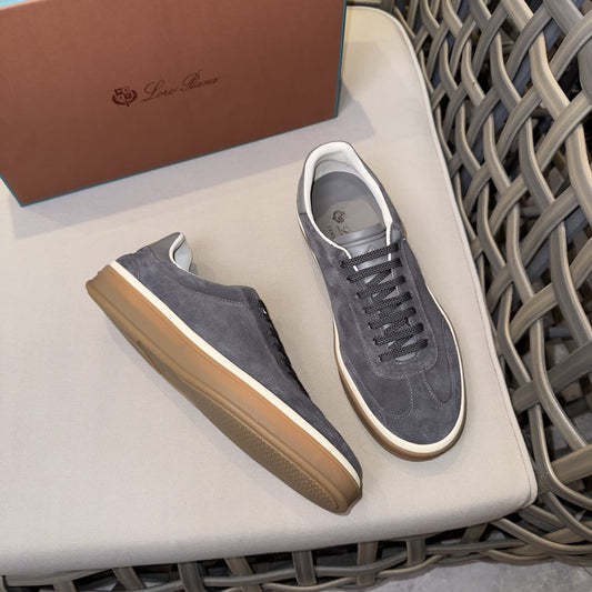 Loro Piana Tennis Walk Sneaker Suede Calf Split for men