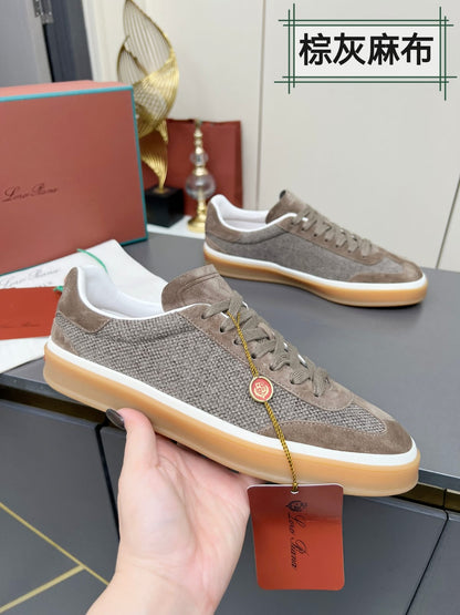 Loro Piana Tennis Walk Sneaker Pecora Nera for men