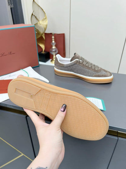 Loro Piana Tennis Walk Sneaker Pecora Nera for men