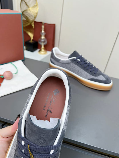 Loro Piana Tennis Walk Sneaker Pecora Nera for men