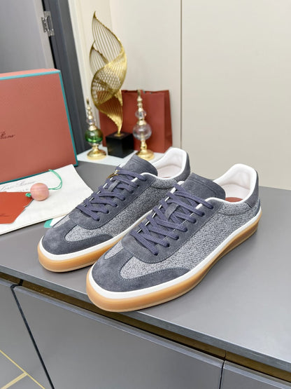 Loro Piana Tennis Walk Sneaker Pecora Nera for men