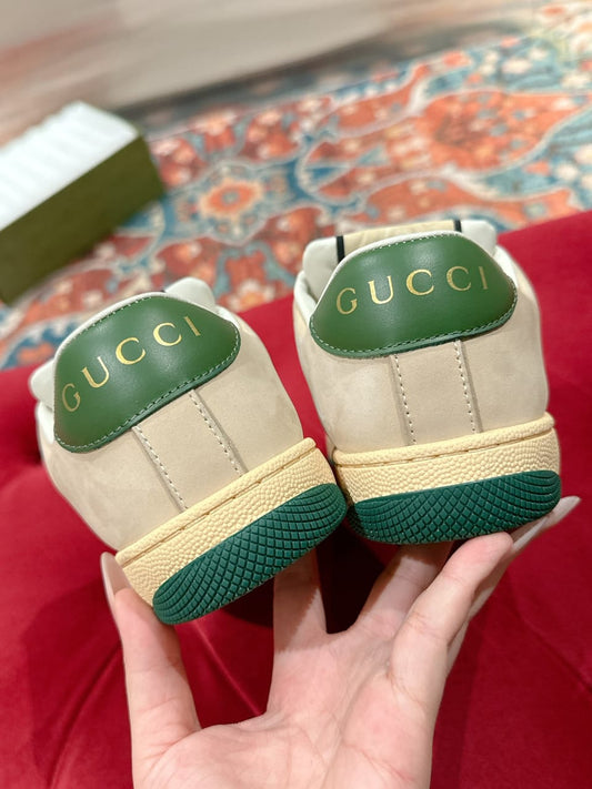 Gucci  Women's GG crystal Screener sneaker