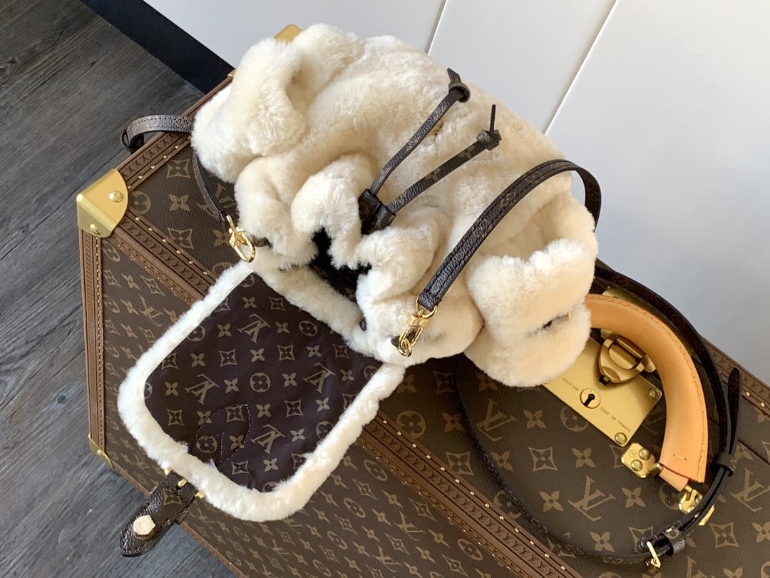 Louis Vuitton Nano Teddy Backpack Hand Bags for women
