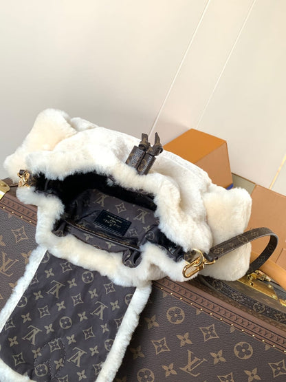 Louis Vuitton Nano Teddy Backpack Hand Bags for women