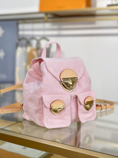 Louis Vuitton Venice Monogram Denim Backpack Hand Bags for women
