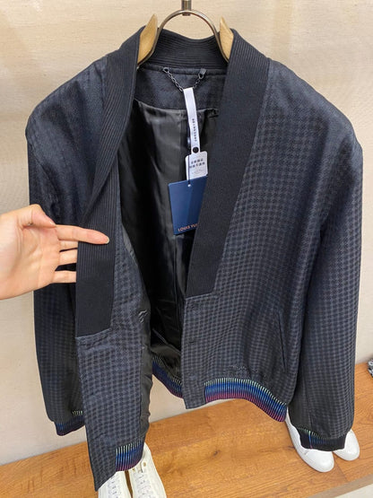Louis Vuitton  Preppy Wool Cardigan Blouson for MEN