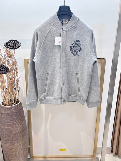 Hermes  Varsity jacket with Clou de Selle detail for MEN