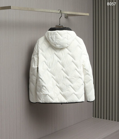 Moncler  Bimont Men's Quilted Hooded Short Down Jacket