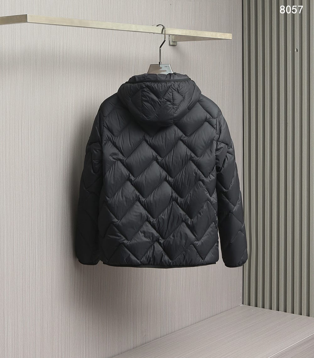 Moncler Bimont Men's Quilted Hooded Short Down Jacket