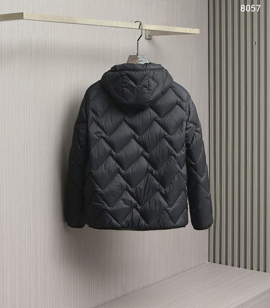Moncler Bimont Men's Quilted Hooded Short Down Jacket