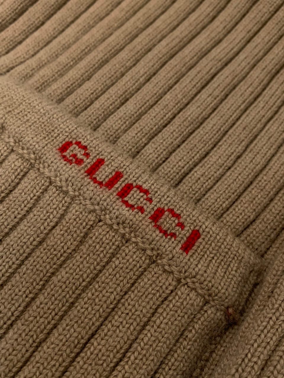 Gucci Rib wool cashmere knit cardigan for men