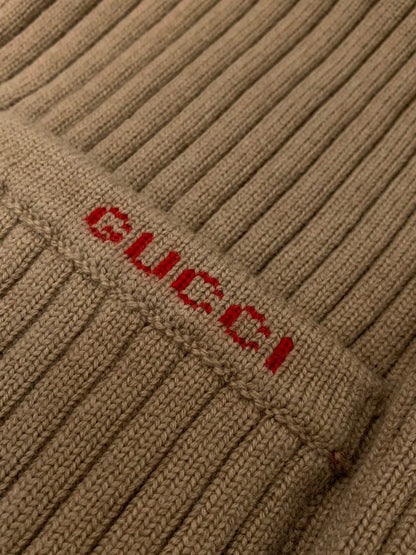 Gucci Rib wool cashmere knit cardigan for men