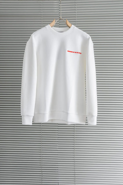Prada  Recycled double jersey sweatshirt for men
