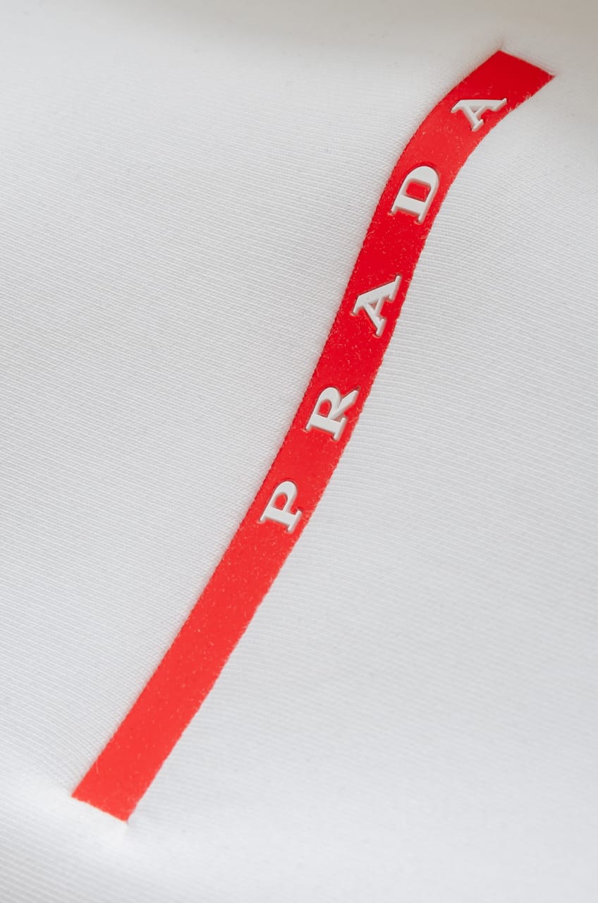 Prada  Recycled double jersey sweatshirt for men