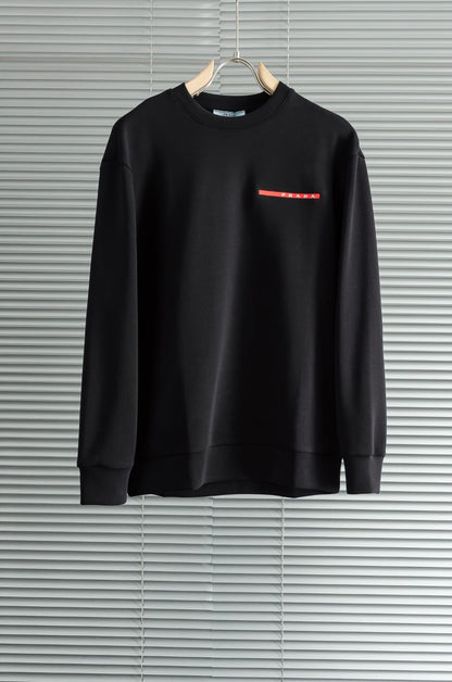 Prada  Recycled double jersey sweatshirt for men