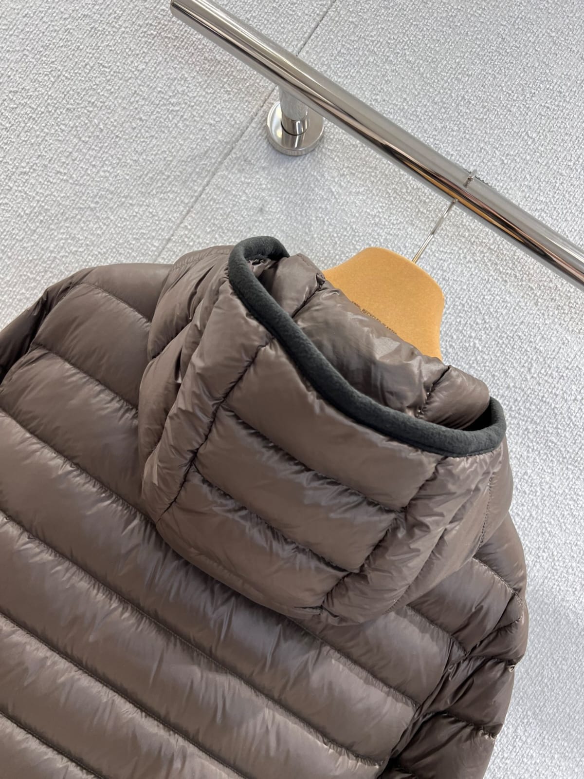 Miu Miu Light pongé down hoodie jacket for women