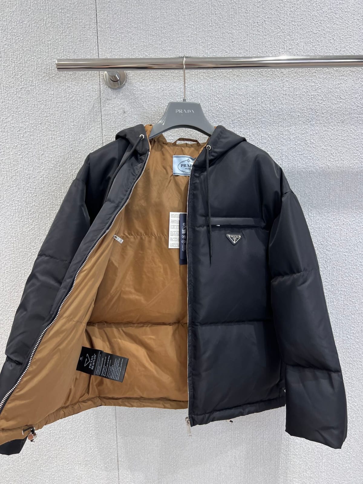 Prada Re-Nylon down jacket for women