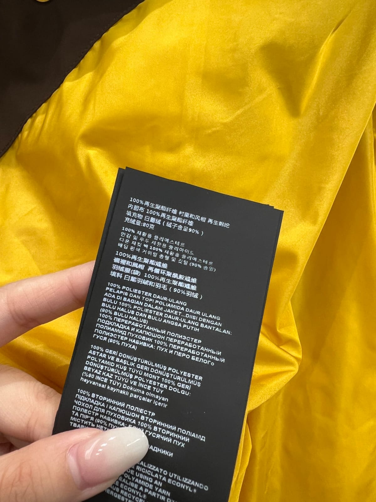 Miu Miu Technical pongé down hoodie jacket for women