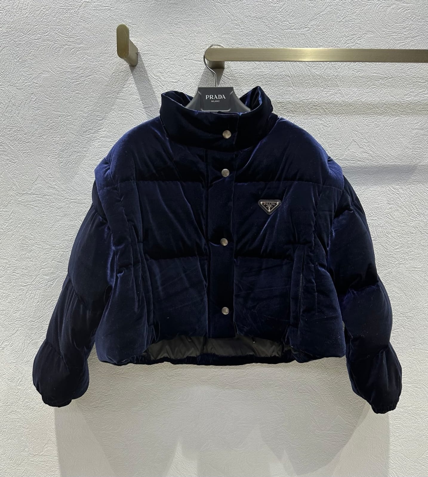 Prada  Velvet down jacket for women