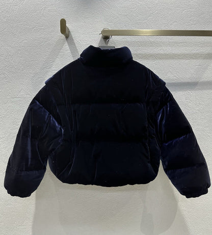 Prada  Velvet down jacket for women